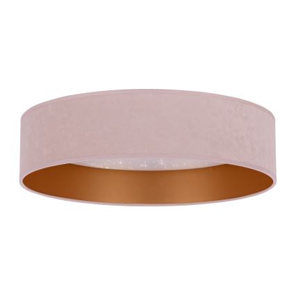 Brilagi - Plafón LED VELVET STAR LED/24W/230V Ø 40 cm 3000K/4000K/6400K rosa/dorado