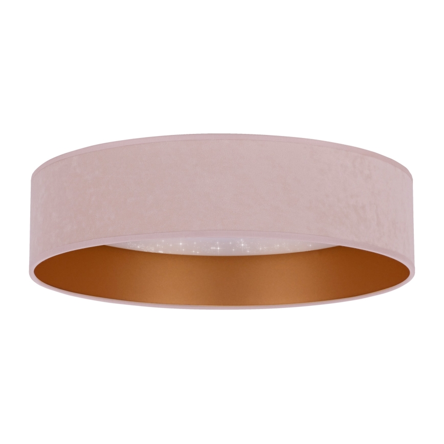 Brilagi - Plafón LED VELVET STAR LED/24W/230V Ø 40 cm 3000K/4000K/6400K rosa/dorado