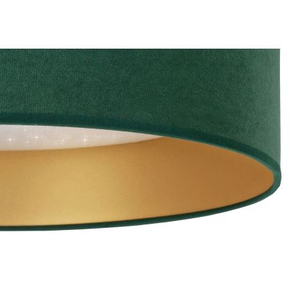 Brilagi - Plafón LED VELVET STAR LED/24W/230V Ø 40 cm 3000K/4000K/6400K verde/dorado
