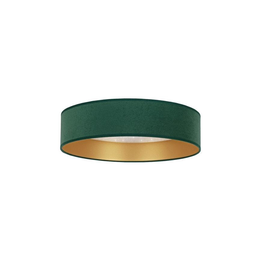 Brilagi - Plafón LED VELVET STAR LED/24W/230V Ø 40 cm 3000K/4000K/6400K verde/dorado