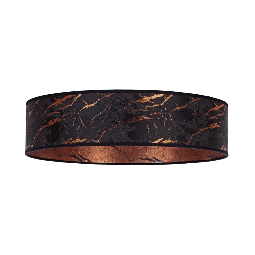 Brilagi - Plafón LED VELVET STAR LED/36W/230V diámetro 55 cm 3000K/4000K/6400K negro/cobre