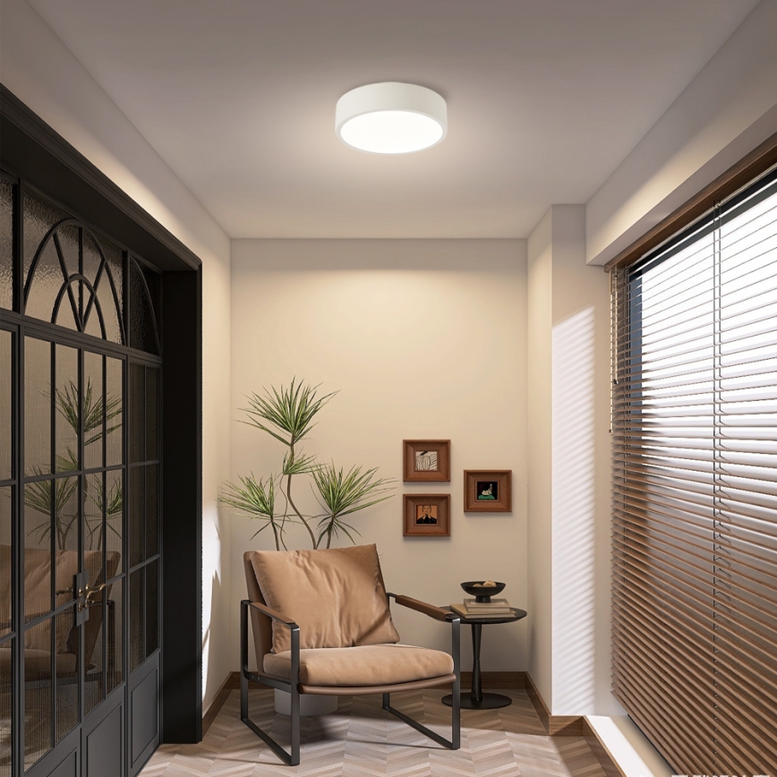 Brilagi - Plafón POOL LED 18W/230V 3000/4500/6000K Ø 20 cm blanco