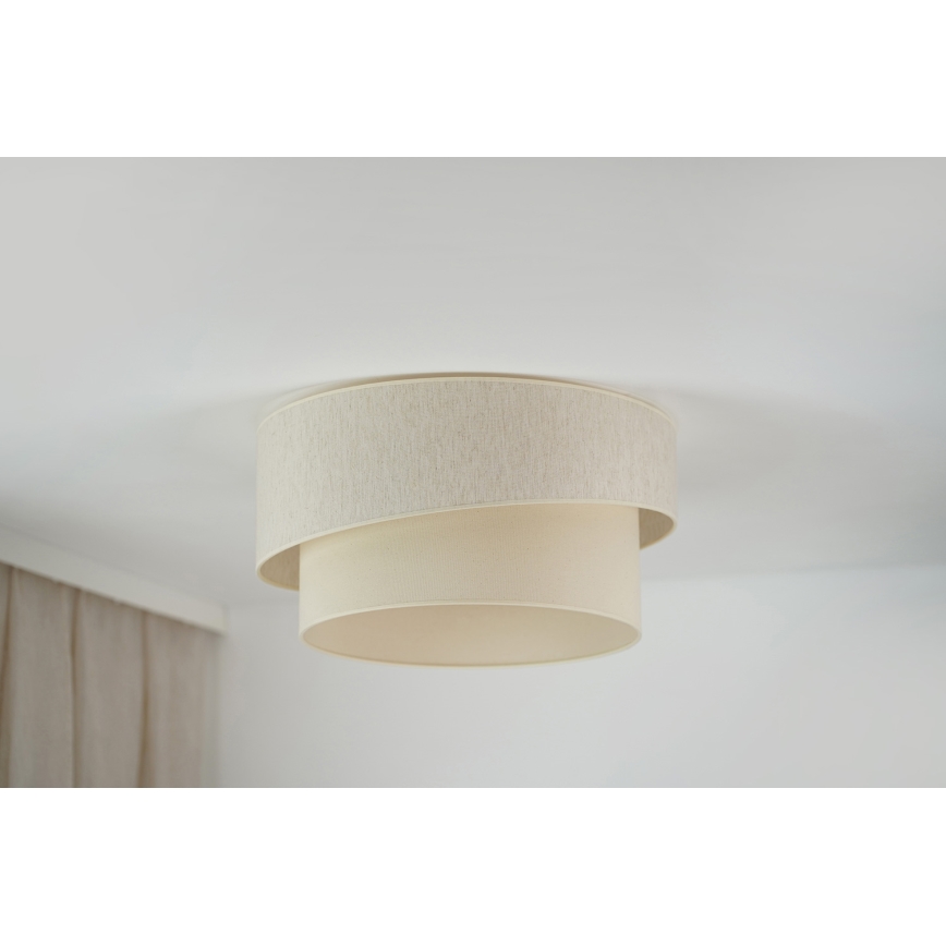Brilagi - Plafón SHINE 1xE27/15W/230V diá. 50 cm color crema