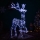 Brilagi - Reno navideño LED para exterior, 3,6 W, 31 LED, 230 V, 6500 K, 120 cm, IP44