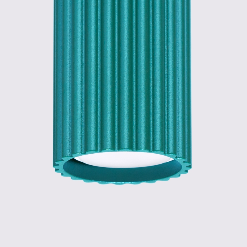 Brilagi - Spot LED empotrable CRESTO 1xGU10/10W/230V 10 cm turquesa