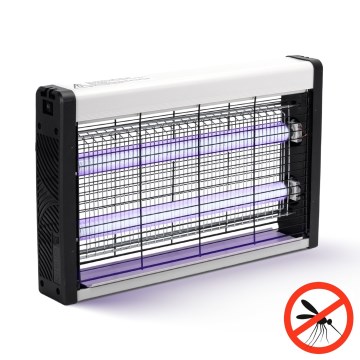 Brilagi - Trampa eléctrica para insectos 2xUV/18W/230V 100 m2
