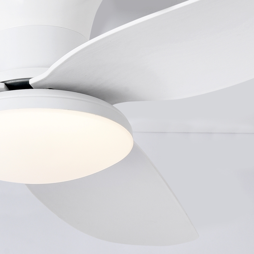 Brilagi - Ventilador de techo LED regulable LED/30W/230V 3000-6500K blanco + mando a distancia