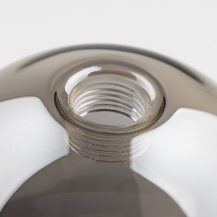 Brilagi - Vidrio de repuesto para arañas, apliques y lámparas MISTEL, MILLA diá. 12 cm ahumado