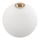 Brilagi - Vidrio de repuesto para arañas, apliques y lámparas MISTEL, MILLA diá. 15 cm blanco