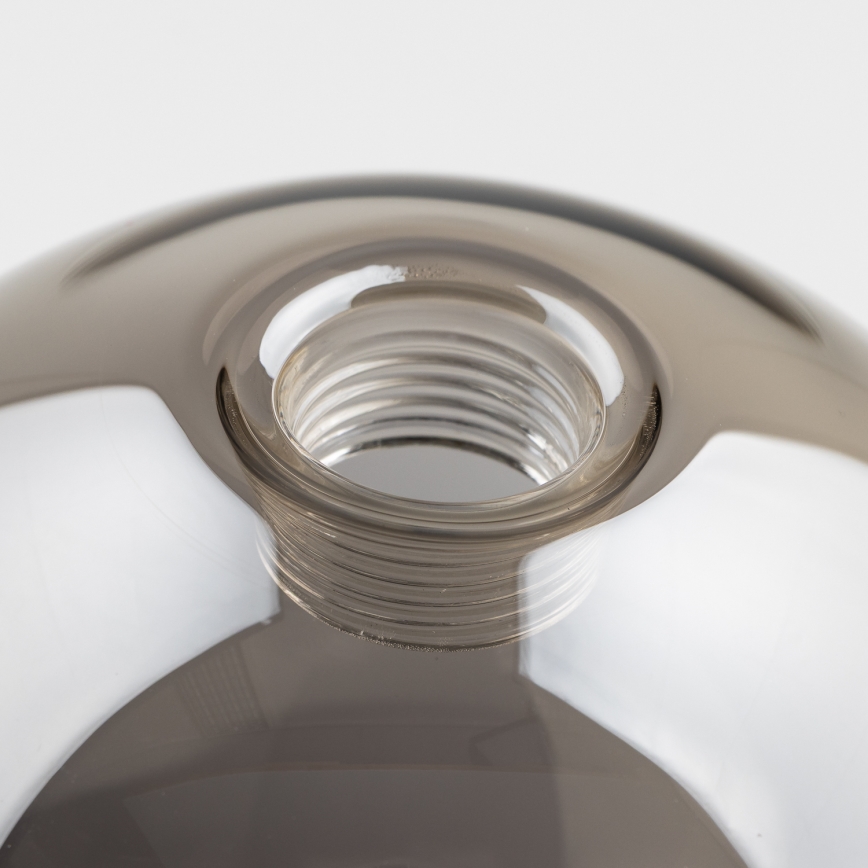 Brilagi - Vidrio de repuesto para arañas, apliques y lámparas MISTEL, MILLA diá. 8 cm ahumado