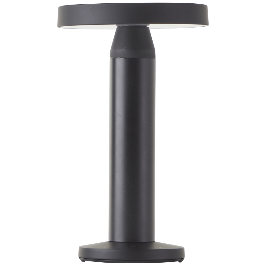 Brillante - Lámpara LED solar táctil regulable MAGUA LED/2W/3,7V 2000 mAh IP44 negro