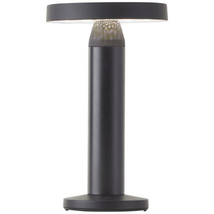 Brillante - Lámpara LED solar táctil regulable MAGUA LED/2W/3,7V 2000 mAh IP44 negro