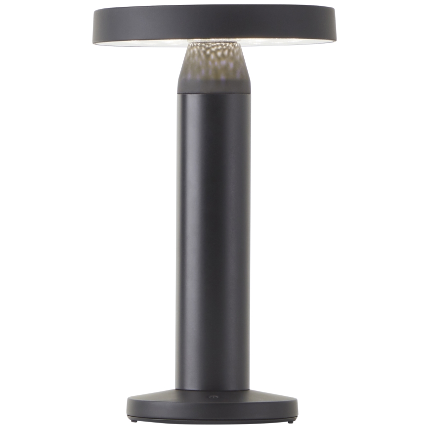 Brillante - Lámpara LED solar táctil regulable MAGUA LED/2W/3,7V 2000 mAh IP44 negro