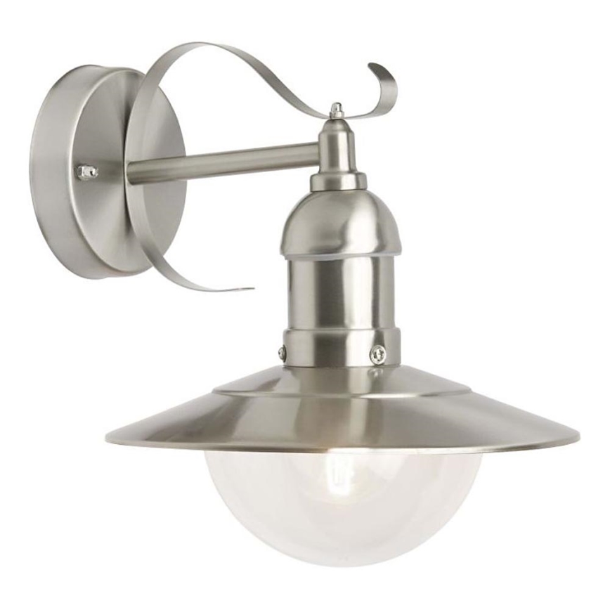 Brilliant - Aplique de exterior ARTO 1xE27/60W/230V IP44 cromo brillante