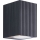 Brilliant - Aplique de exterior JELANI 1xGU10/10W/230V IP44 negro