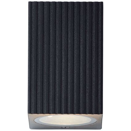 Brilliant - Aplique de exterior JELANI 1xGU10/10W/230V IP44 negro