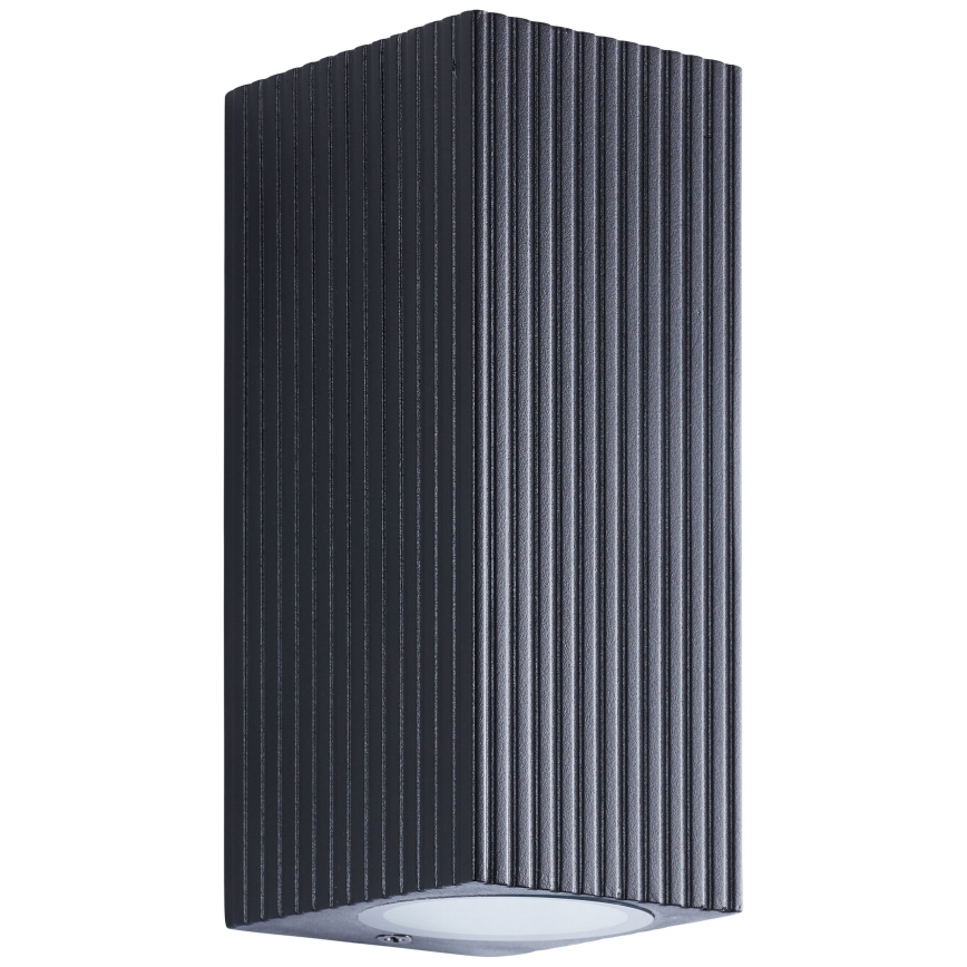 Brilliant - Aplique de exterior JELANI 2xGU10/10W/230V IP44 negro