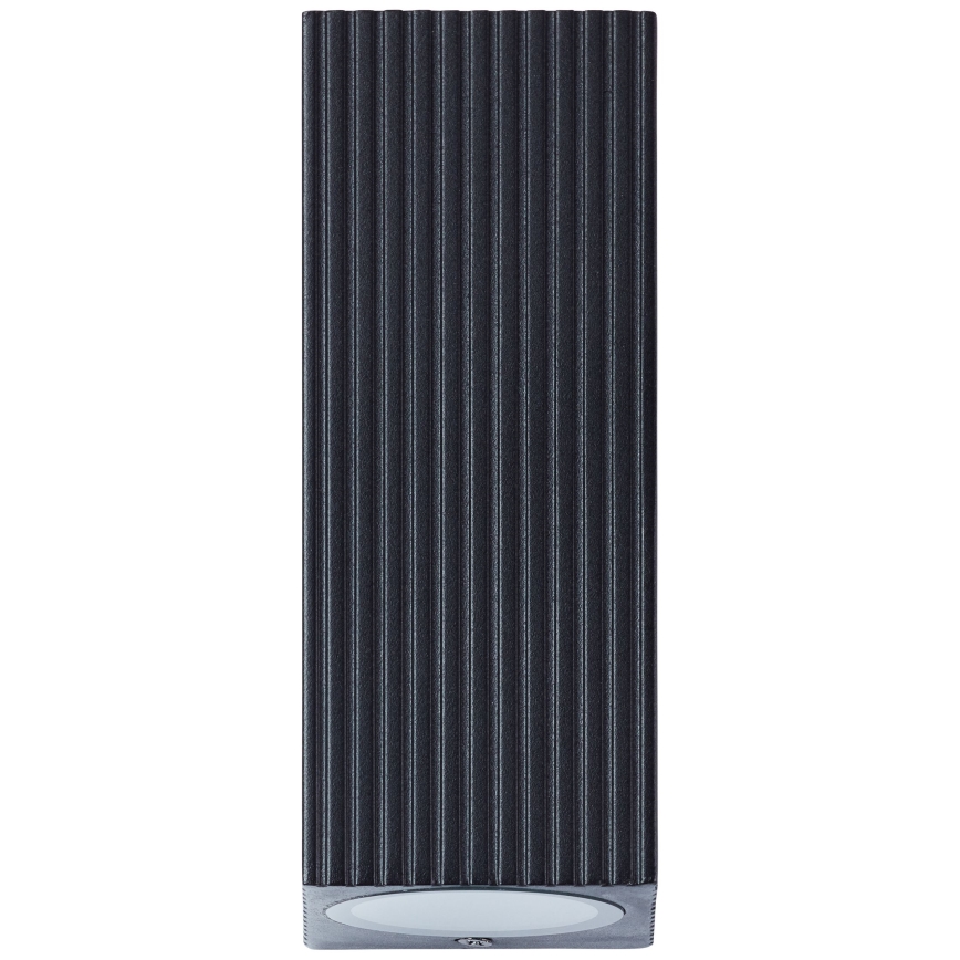 Brilliant - Aplique de exterior JELANI 2xGU10/10W/230V IP44 negro