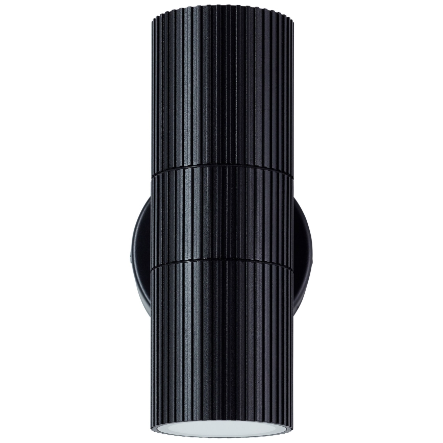 Brilliant - Aplique de exterior KEOLA 2xGU10/10W/230V IP44 negro