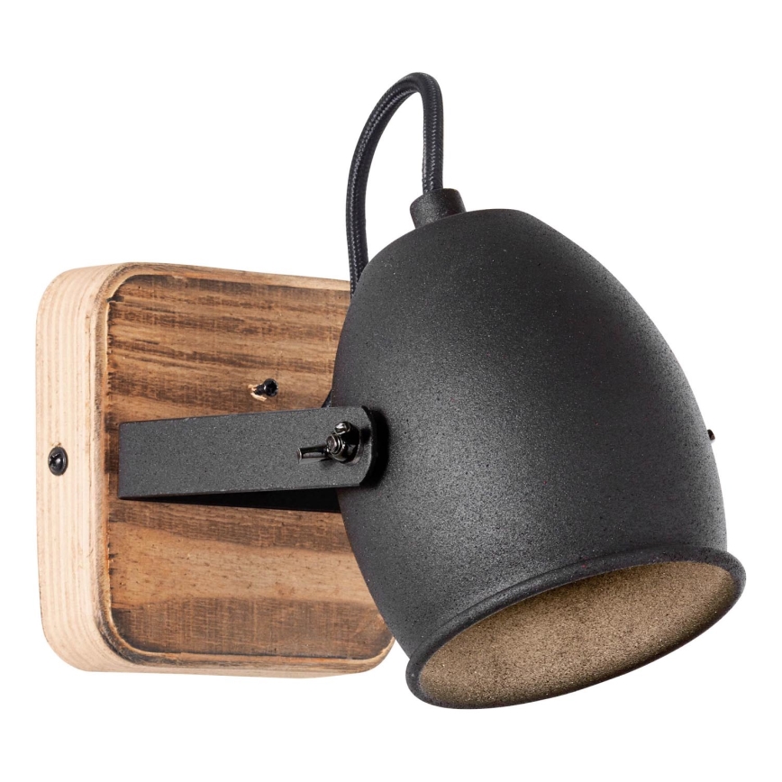 Brilliant - Aplique de pared orientable CROWTON 1xGU10/6W/230V pino