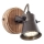 Brilliant - Aplique de pared orientable SEED 1xGU10/5W/230V negro/marrón