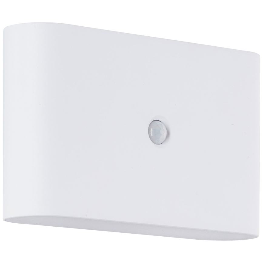 Brilliant - Aplique LED de exterior recargable con sensor XINO LED/3W/5V 3600 mAh IP44 blanco