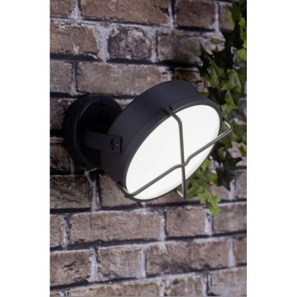 Brilliant - Aplique LED para exterior NYX LED/10W/230V IP44 antracita