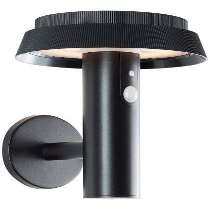 Brilliant - Aplique LED solar con sensor ALVERO LED/4W/3,7V 2000 mAh IP44