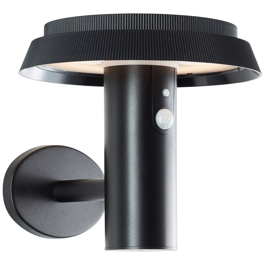 Brilliant - Aplique LED solar con sensor ALVERO LED/4W/3,7V 2000 mAh IP44