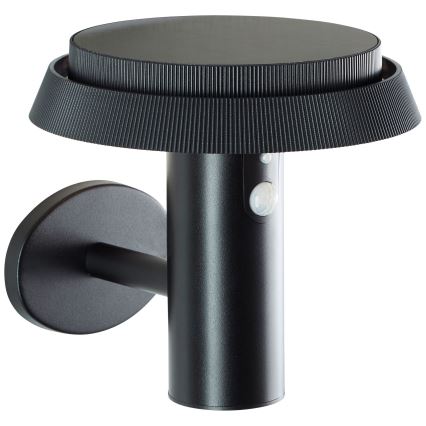 Brilliant - Aplique LED solar con sensor ALVERO LED/4W/3,7V 2000 mAh IP44