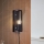Brilliant - Aplique MAZE 1xE27/40W/230V negro