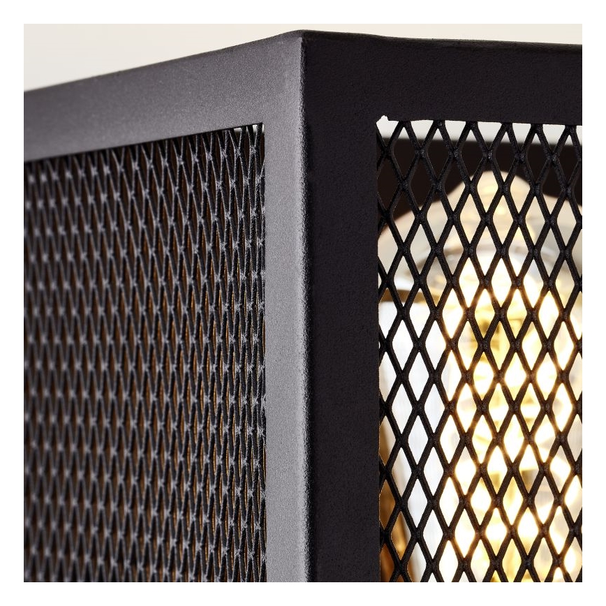 Brilliant - Aplique MAZE 2xE27/40W/230V negro