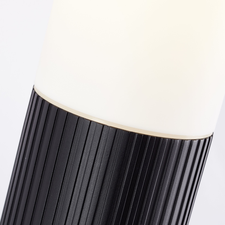 Brilliant - Aplique para exterior con sensor KALEO 1xE27/10W/230V IP44 negro