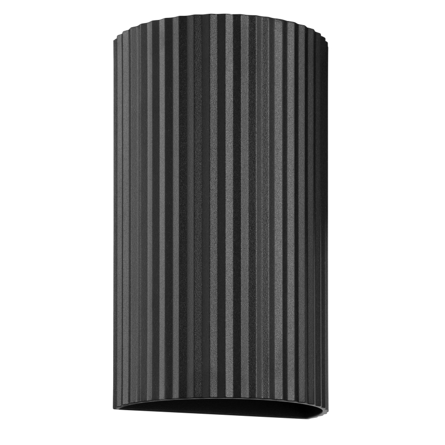 Brilliant - Aplique UNDULA 2xGU10/10W/230V negro