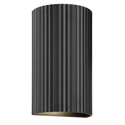 Brilliant - Aplique UNDULA 2xGU10/10W/230V negro