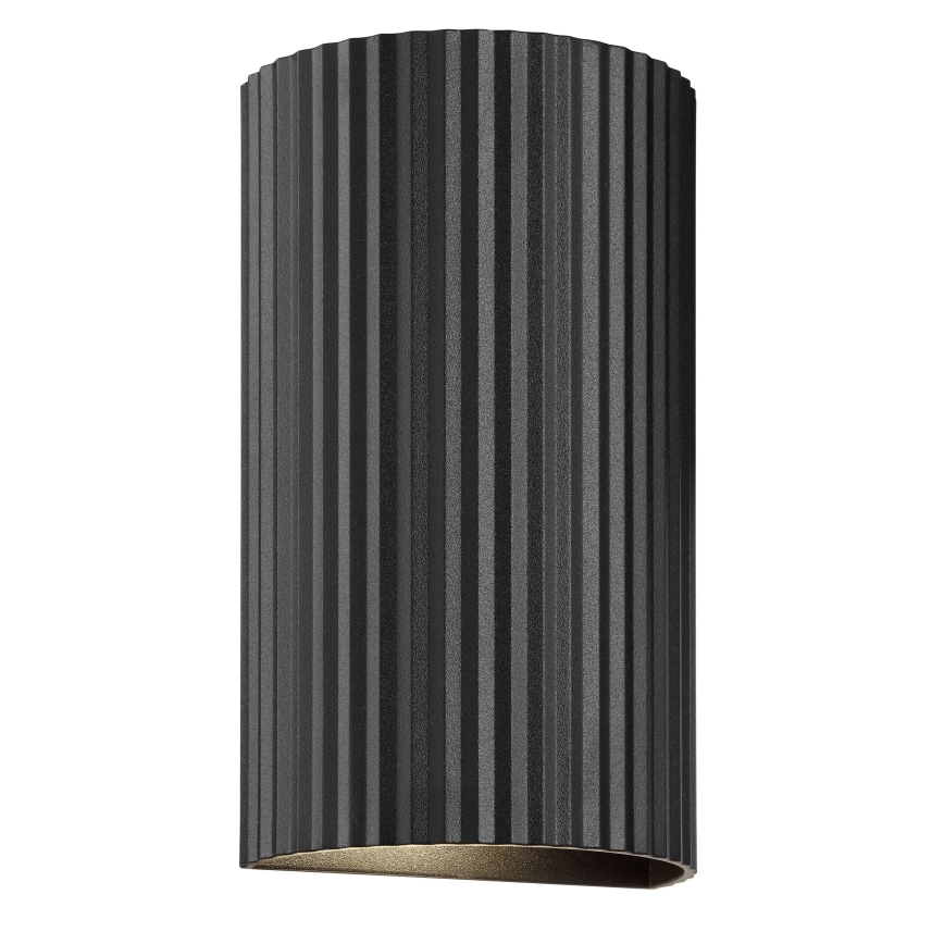 Brilliant - Aplique UNDULA 2xGU10/10W/230V negro
