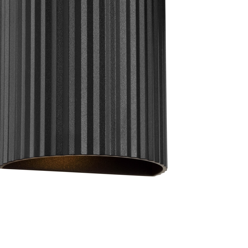 Brilliant - Aplique UNDULA 2xGU10/10W/230V negro
