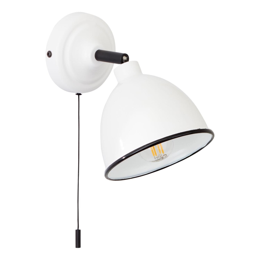 Brilliant - Foco de pared TELIO 1xE14/28W/230V blanco