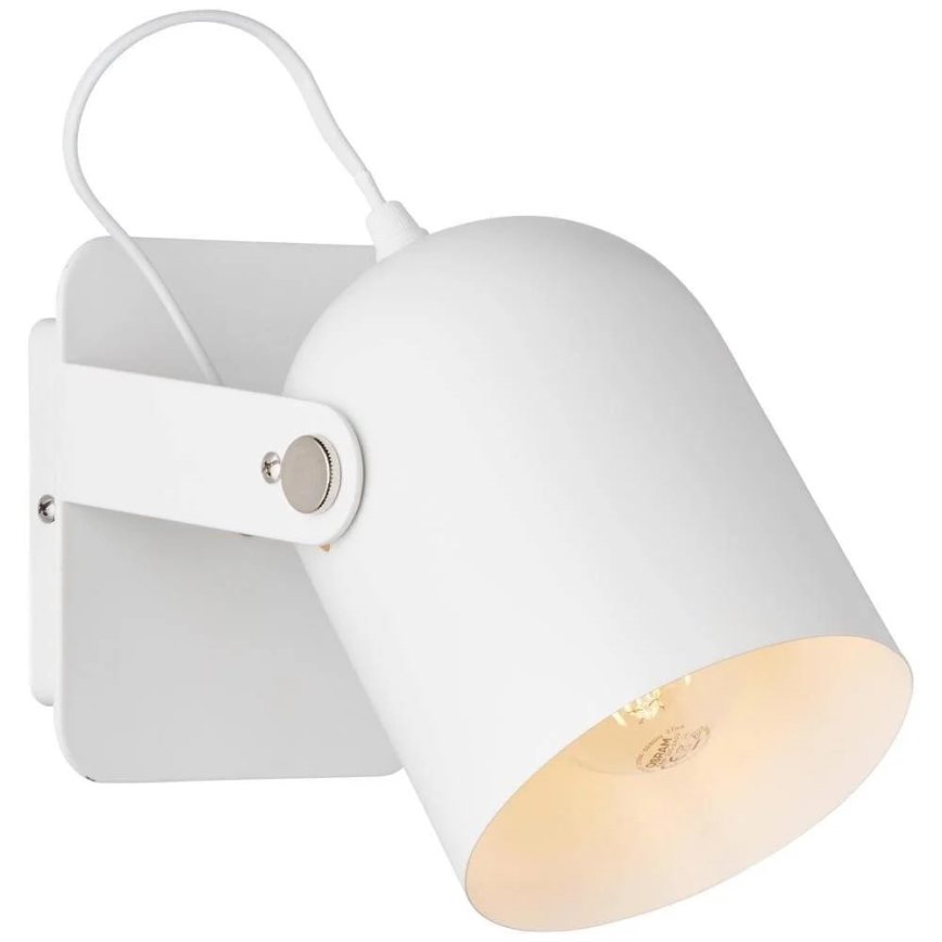 Brilliant - Foco de pared YAN 1xE27/40W/230V blanco