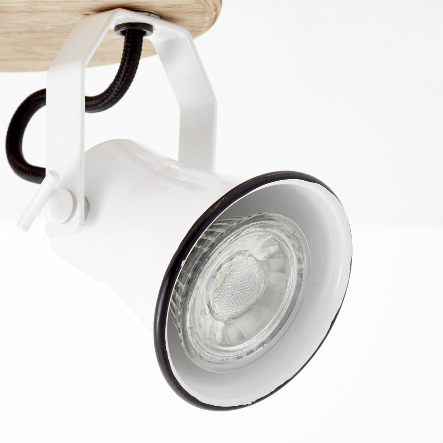 Brilliant - Foco de techo SEED 2xGU10/5W/230V blanco/beige