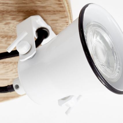 Brilliant - Foco de techo SEED 2xGU10/5W/230V blanco/beige