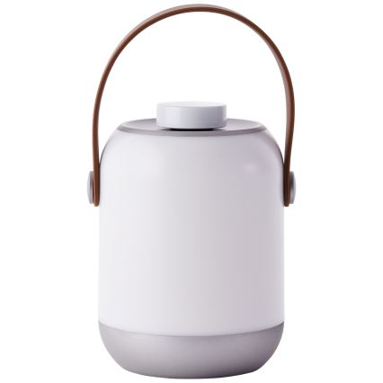 Brilliant - Lámpara de mesa exterior LED regulable GEMMA LED/1,9W/5V 1800 mAh IP44 blanca