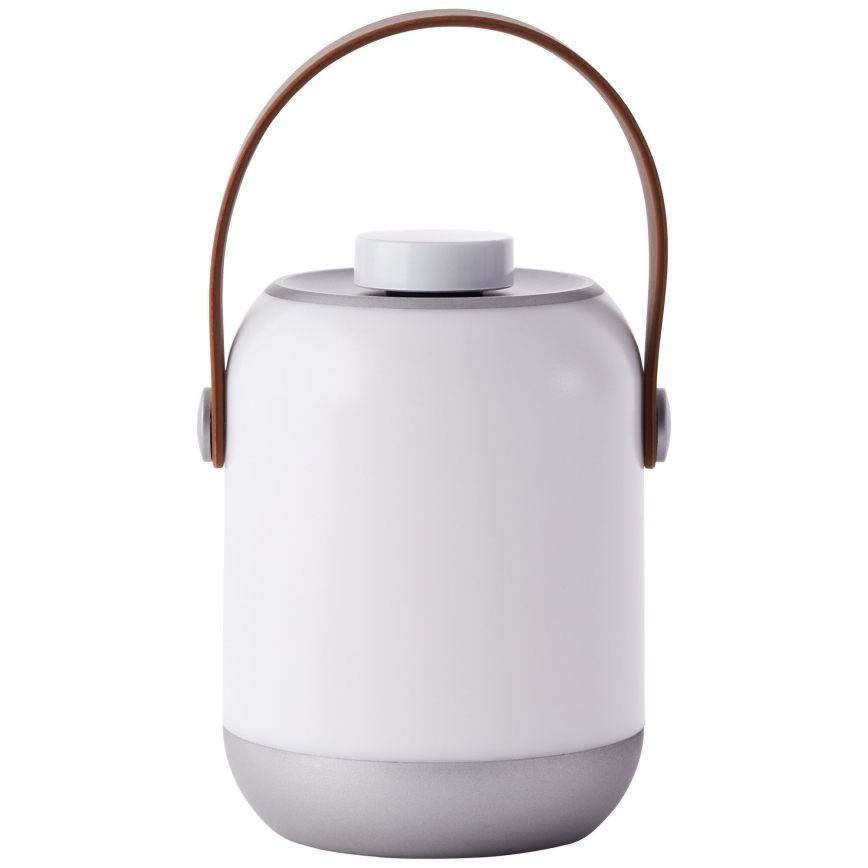 Brilliant - Lámpara de mesa exterior LED regulable GEMMA LED/1,9W/5V 1800 mAh IP44 blanca