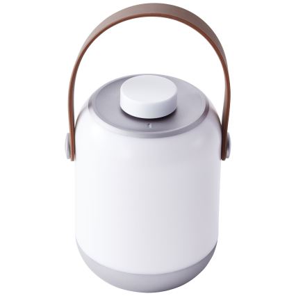 Brilliant - Lámpara de mesa exterior LED regulable GEMMA LED/1,9W/5V 1800 mAh IP44 blanca