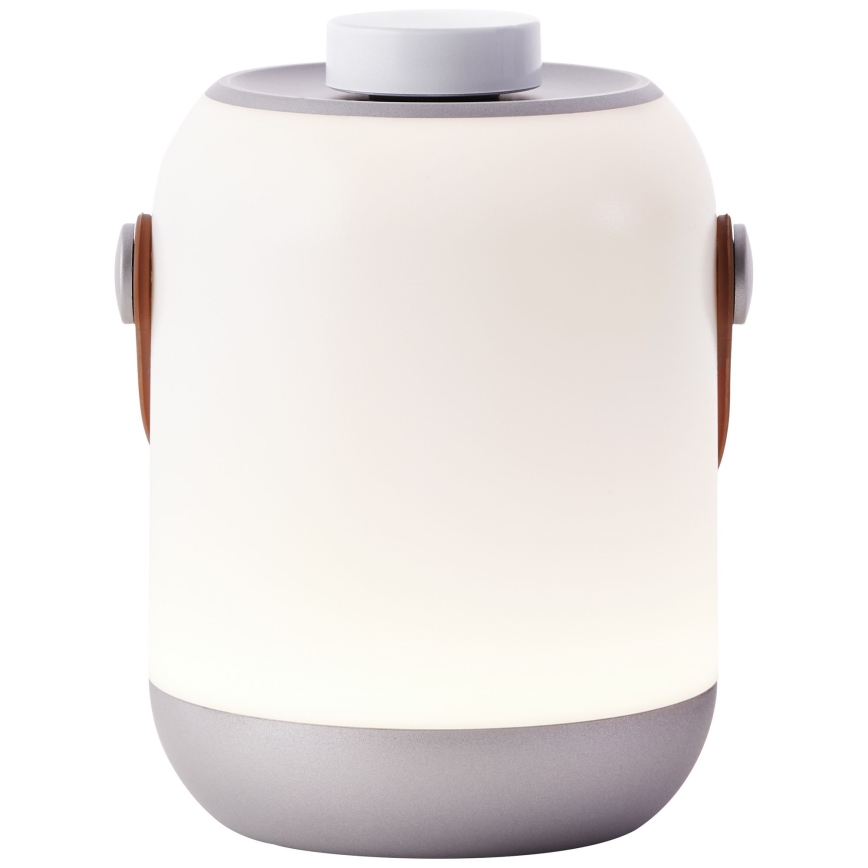 Brilliant - Lámpara de mesa exterior LED regulable GEMMA LED/1,9W/5V 1800 mAh IP44 blanca