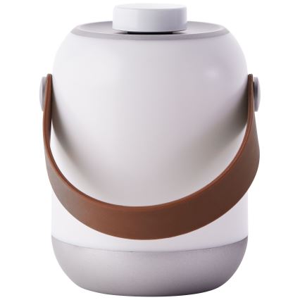 Brilliant - Lámpara de mesa exterior LED regulable GEMMA LED/1,9W/5V 1800 mAh IP44 blanca