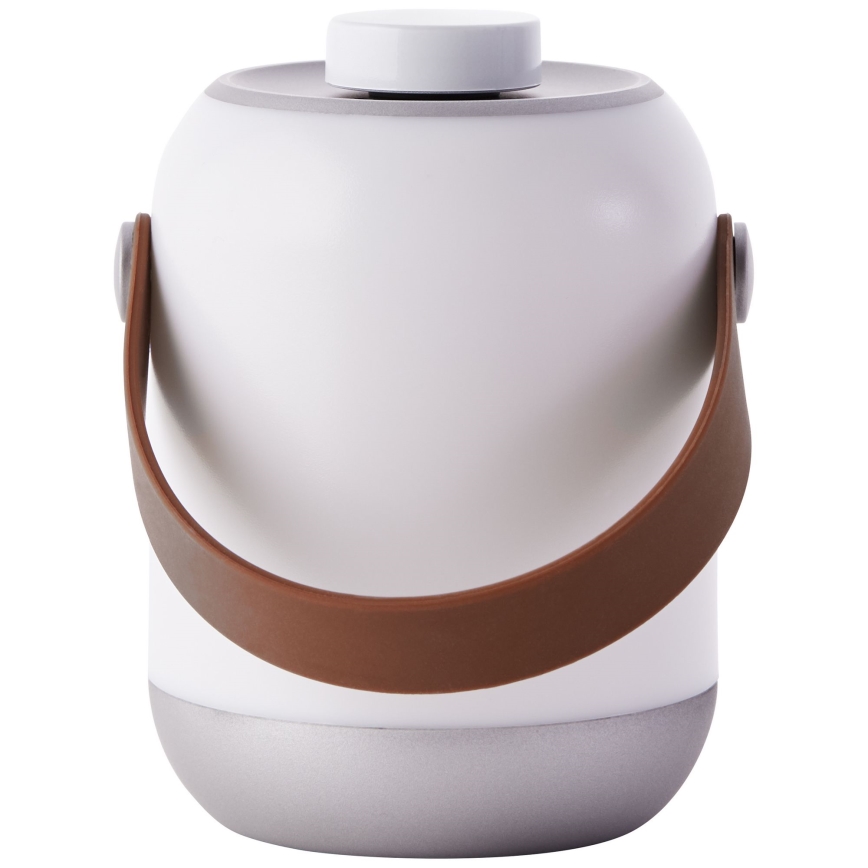 Brilliant - Lámpara de mesa exterior LED regulable GEMMA LED/1,9W/5V 1800 mAh IP44 blanca
