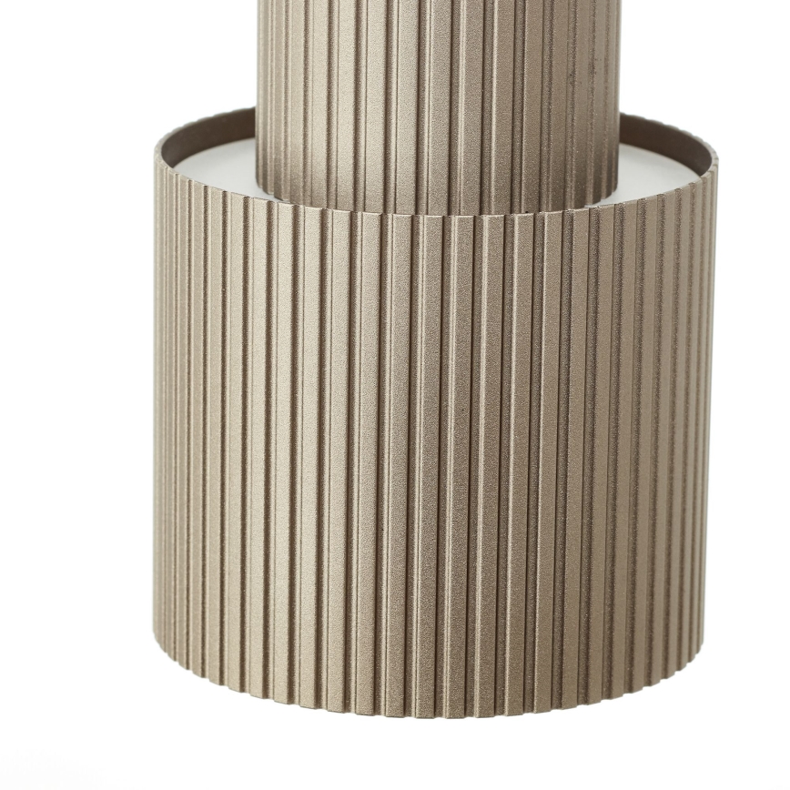 Brilliant - Lámpara colgante CADIZ 1xGU10/10W/230V diá. 12,5 cm bronce