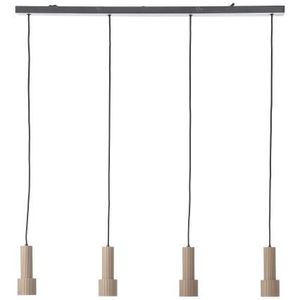 Brilliant - Lámpara colgante CADIZ 4xGU10/10W/230V bronce