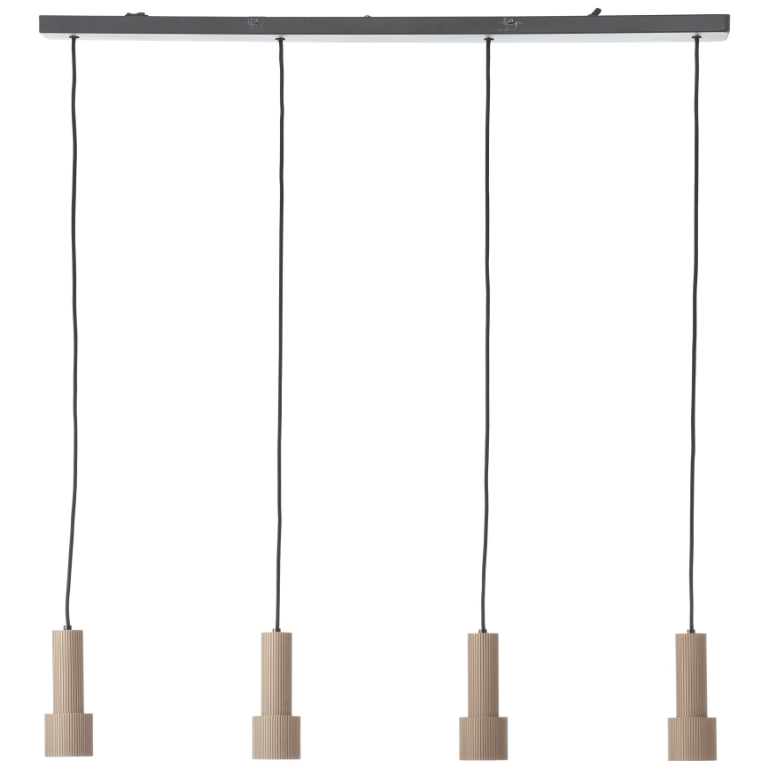 Brilliant - Lámpara colgante CADIZ 4xGU10/10W/230V bronce